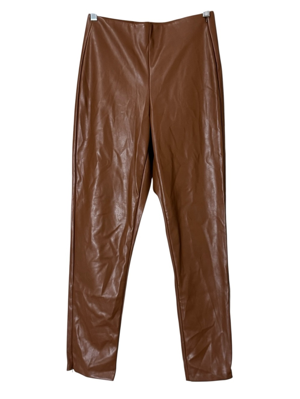 Old Navy Faux Leather Extra High-Rise Skinny Pants Women Size 2 Stretch Casual